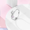 Silver Ring Sparking Rose Fire Dragon Firefly Open Rings For Women Girls Birthday Anniversary Party Gifts - Image 6