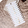12 Bohemian Summer Shell Sea Star Rice Bead Braided Bracelet Set - Image 2
