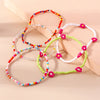 5Pcs/Set Handmade Flower Beads Anklets for Women Summer Beach Ankle Bracelets Foot Leg Chain Girls Holiday Jewelry Gifts - Image 2