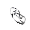 Selling Silver, Heart-Shaped, Pink Bow Ring, Size 6 7 8 9 European Women's Charm Jewelry Gifts - Image 14