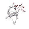 Rinhoo Cute Full Rhinestone Deer Brooches For Women Year Decorative Imitation Pearl Animal Elk Lapel Pins Christmas Jewelry - Image 15