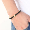 Classic Men Stainless Steel Woven Leather Cuff Bracelet Bangles Minimalist Jewelry Lovers' Gift - Image 6