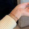 Simple Double Layer Dot Diamond Chain Bracelet Charm Little Red Rope Bracelets for women Party Jewelry Gift - Image 3