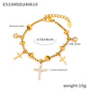 Heart Moon Star Drop Pendant Women Stainless Steel Bracelets Zircon Wedding Banquet Charm African Bracelet Jewelry - Image 11