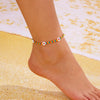 Simple Cute Flowers Anklet for Women Summer Colorful Seed Beaded Bracelet On The Leg Beach Party Foot Jewelry - Image 5