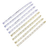 Micro Pave Bling CZ Cubic Zirconia Paper Clip Link Chain Bracelet 16cm Geometric Women Girl Jewelry Bangle - Image 5