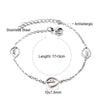 Stainless Steel Thin Round Snake Bracelet Beans Ovals Beads Charm Wristband Korean Jewelry Adjustable No Fade - Image 10