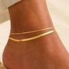 Stainless Steel Delicate Anklet for Women Gold Color Chain Anklet Bracelets on The Leg Do Not Fade Anklet Jewelry Women - Image 6