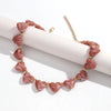 Cute Acrylic Heart Beads Choker Necklace for Women Resin Geometric Heart-shaped Beaded Collar Necklaces Girls Party Jewelry Gift - Image 15