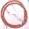 4mm Stone Round Beads Adjustable Necklace Agate Opal Tigers Eye Quartz Crystal Labradorite Charm Necklace Women Jewelry - Image 12