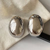 Geometric Metal Hoop Earrings for Women Gold Color/Silver Color Lady's Ear Earrings Daily Wear Versatile Jewelry - Image 25