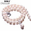 Price Beautiful Pearl Jewelry Necklace, Freshwater Pearl Beads Jewelry,White/Pink/Purple - Image 1