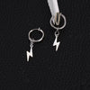 1 Pair Lightning Punk Cool Stainless Steel Piercing Dangle Hanging Men's Earrings for Women Jewelry Gift Y2K - Image 6