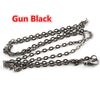 5pcs/lot 4 3mm Diameter 50 cm 70cm Length 8 Colors Plated Handmade Flattened Chain Necklace Connector For Charms Base and Tray - Image 8
