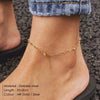 Stainless Steel Fish Lips Chain Anklet for Women Summer Beach Foot Jewelry on the Leg Minimalist Anklets Female - Image 2