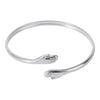1pc Classic Stainless Steel Brief Metal Texture Bangle Terror Eyes Metallic Ball Opening Adjustable Bangles For Women Gift - Image 19