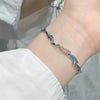 Elegant Crystal Flowers Bracelet For Women Y2K Sweet Moon Cherry Blossom Bow Zircon Bracelets Jewelry Gift - Image 6