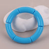Colorful Acrylic Tube Bead Bangle with Elastic Fit - Image 32