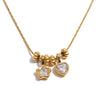 Stainless Steel Zircon Star Heart Drop Charm Necklace Pvd Plated Delicate Attractive Jewelry - Image 8