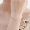 Circle Interlocked Gold-Color Charm Bangle For Women Men Personally Bracelet Party Girls Accessories Jewelry - Image 5