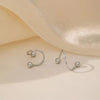 2pcs Stainless Steel Spiral Twisted Stud Earrings, Lip Piercing Heart Star Cartilage Tragus Helix Ear Piercing Jewelry Gifts - Image 7