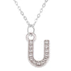 Shining A-Z Letter Pendant Charm Necklace 26 Initial Alphabet Name Clavicle Chain Party Valentine's Day Jewelry Gift - Image 26