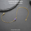 Stainless Steel Turkey Evil Eye Bracelets for Women Flat Blue Evil Eye Lucky Chain Charm Bracelet Jewelry Gifts - Image 12