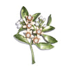 various styles women plants flower accessories badges pearl plant buckle pin brooch - Image 21