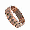 Mens Magnetic Bracelets, Cross Copper Plating Bracelet with Double-Row Strength Magnets for Men Husband Dad Christmas Gifts - Image 8