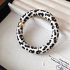 Multi-style Leopard Print Bamboo Tube Acrylic Stretchy Bracelets for Women Men Retro Resin Beaded Bangles Stack Jewelry Gift K1 - Image 22