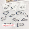Metal Geometric Brooch Simple Collar Buckles Anti Exposure Multifunction Brooches Pin Accessories For Adult Clothing Ornament - Image 3