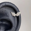 1pcs Quality Shiny Cross Zircon 316L Stainless Steel Ear Bone Nail Y2K Style Silver Color Earring for Women Cochlear Accessories - Image 15
