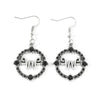 Movie Horror Wednesday Series Earring Creative W Letter Necklace Earrings for Women Men Jewelry Gifts - Image 3