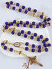 2025New Vintage Catholic 10mm 59 Crystal Rhinestone Beads Cross Necklace - Image 10