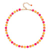 8mm Cubic Zirconia Necklace For Women Round Shape Crsytal Claw Setting Colorful Zircon Chokers Beads Neck Jewelry - Image 7