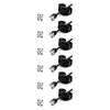 6 PCS/12 Pcs Tiny 2mm Stainless Steel Stud Earrings For Mens Womens CZ Round Ball Earrings Set - Image 7