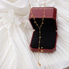 Stainless Steel Chain Necklace with Long Tassel Details - Image 61