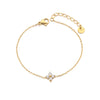 Delicate Lucky Four Leaf Clover Bracelet for Women Stainless Steel Simple Charm Jewelry Gold Plated - Image 7