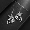Hip Hop Cubic Zirconia Xo Letter Pendant Earrings Necklace Set for Men and Women Jewelry - Image 25