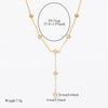 316L Stainless Steel Geometric Pendant Necklace with Colorful Crystal Accents - Image 27