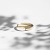 Stainless Steel Jewelry Punk Men's and Women's Accessories Open Minimalist Gold Plated Ring - Image 5