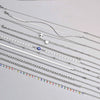 Silver Color Anklet Bracelets for Women Stainless Steel Layered Cuban Chain Herringbone Anklets Summer Beach Gift - Image 5