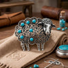 Classic Rhinestone Metal Sheep Brooches for Women Unisex Zodiac Animal Pins Casual Party Jewelry Accessories Gifts - Image 18