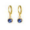 12 Month Birthstone Earrings Stainless Steel Gold Color Crystal Drop Earring for Women Jewelry Birthday Gifts - Image 27
