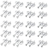 6 PCS/12 Pcs Tiny 2mm Stainless Steel Stud Earrings For Mens Womens CZ Round Ball Earrings Set - Image 1