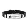 Stainless Steel Engravable Medical Alert Bracelets Diabetes Epilepsy Alzheimer's Allergy Women Men Silicone Bracelet Jewelry - Image 14
