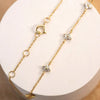 Silver Plated Gold Shiny Zircon Flower Bracelet for Women Korean Temperament Jewelry Gifts - Image 11