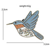 Lovely Animal Pins 10-design Enamel Cat Bird Animal Fish Tiger Metal Brooch Pin For Backpack Clothes Lapel Badge Gifts - Image 16