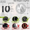 Stainless Steel Norwegian Viking Rune Hoop Earrings For Men Woman Unisex 12 Mm Huggie Hoop Religious Earring Jewelry - Image 3
