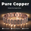 Retro Style Cross-shaped Full Magnetic Copper Bracelet, Dark Ghost Magnetic Stone Bracelet, Halloween/Christmas Jewe - Image 1